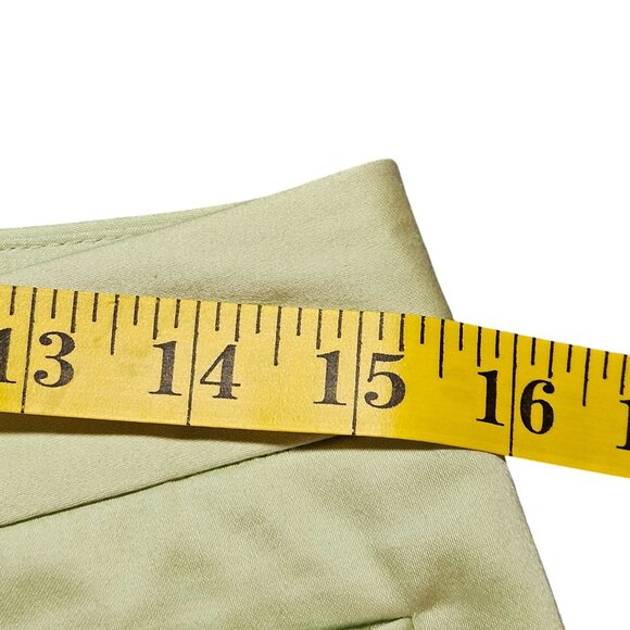 Brooks Brothers Womens Light Green 346 Natalie Fit Dress Pants Size 4 Cotton Ble - Picture 12 of 16